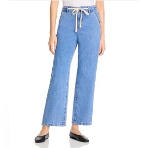 Stylish Blue Straight Leg Women's Jeans